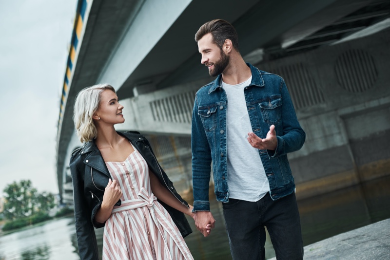 Man on Date Casual Stylish