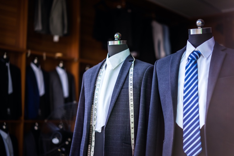 Mens Suits Store Mannequins