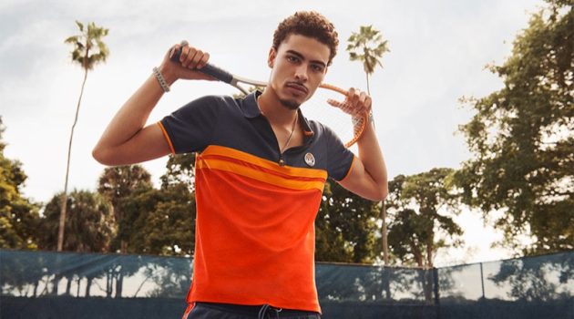 Michael Kors Partners with ellesse for Retro Tennis-inspired Capsule Jay Critch Michael Kors x ellesse Campaign 2022