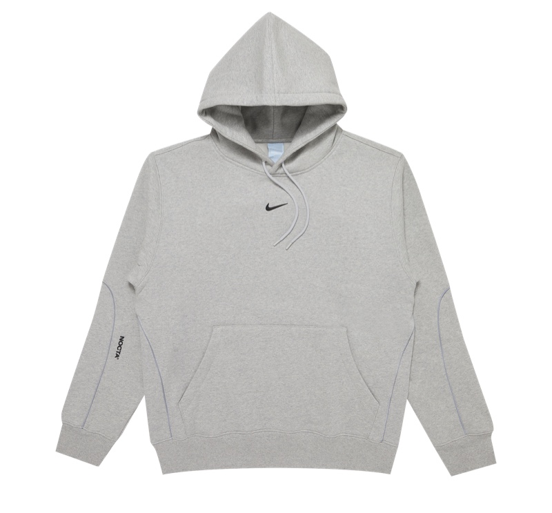 Nike x NOCTA Fleece Hoodie Grey Heather