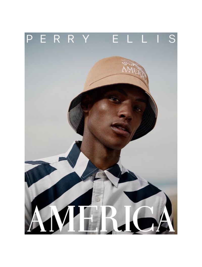 Kunle Ulysses Model Perry Ellis America Campaign 2022