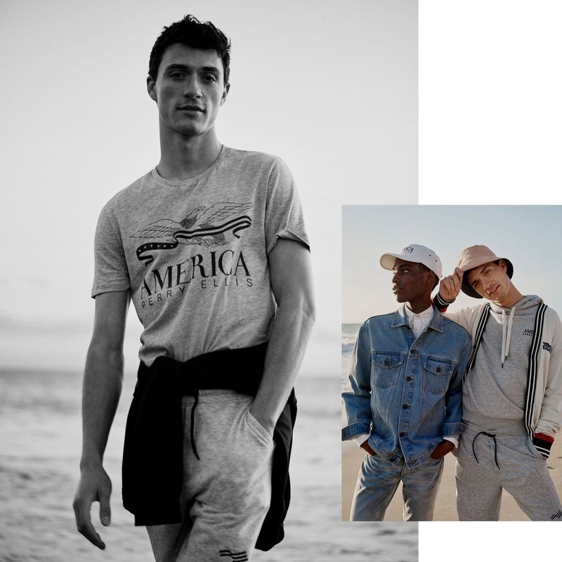 Jacob Bixenman Kunle Ulysses Models Perry Ellis America Campaign 2022