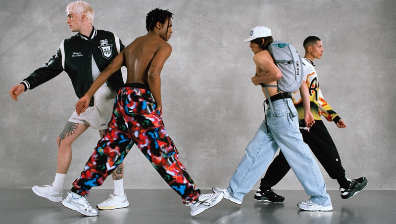 Tanner Reese, Alex Wynter, Hubert Smielecki, and Kai Isaiah Jamal come together for the Rhuigi x Zara RHU collection campaign. » Zara + Rhuigi Villaseñor Disrupt Menswear Codes with RHU Collection Tanner Reese, Alex Wynter, Hubert Smielecki, and Kai Isaiah Jamal come together for the Rhuigi x Zara RHU collection campaign.