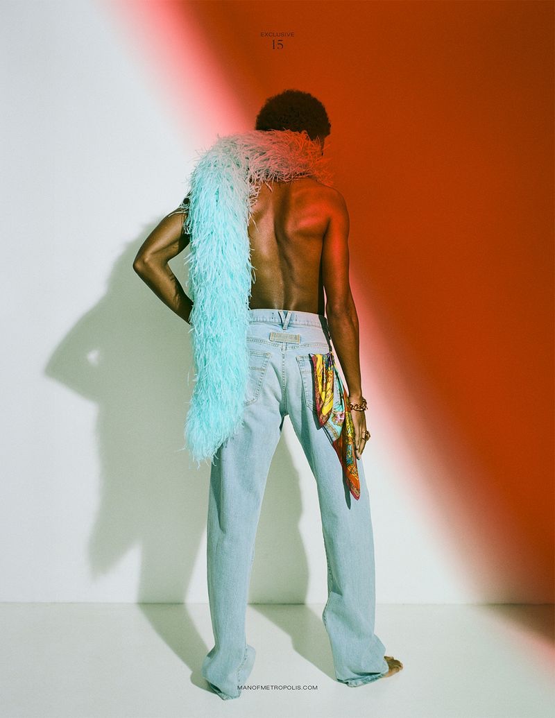 » Stan Taylor Lights It Up for Man of Metropolis Stan Taylor Model 2022 Editorial Man of Metropolis 011