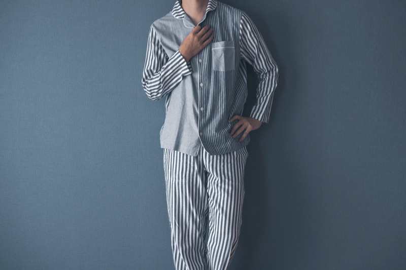 Striped Pajamas Man Cropped