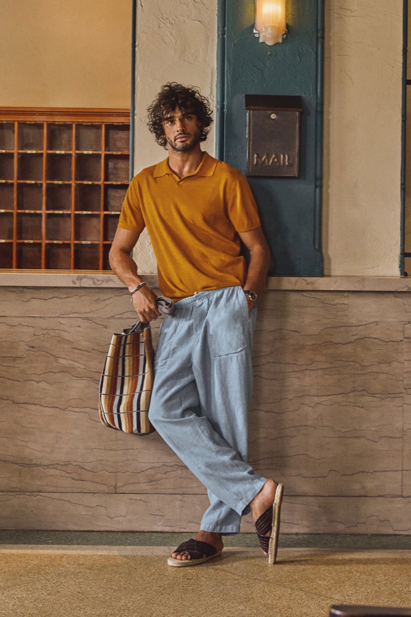 Todd Snyder Summer 2022 Marlon Teixeira Model 003