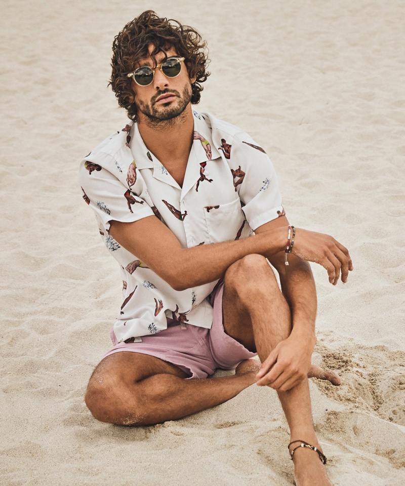 Todd Snyder Summer 2022 Marlon Teixeira Model 016