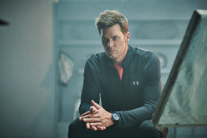 Tom Brady Under Armour Jacket IWC Schaffhausen Campaign Top Gun 2022