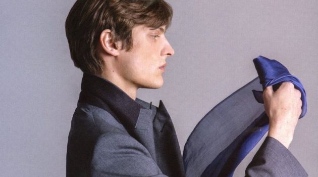Valentin Caron is a Sleek Style Muse in Numéro Homme Valentin Caron is a Sleek Style Muse in Numéro Homme