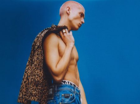 Bold Denim Takes the Spotlight for Versace Jeans Couture Campaign