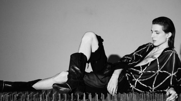 Xavier Buestel Gets Comfortable on a Bed of Nails for Dapper Dan Xavier Buestel Gets Comfortable on a Bed of Nails for Dapper Dan