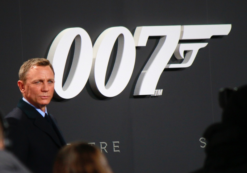 Daniel Craig Spectre Premiere 007 