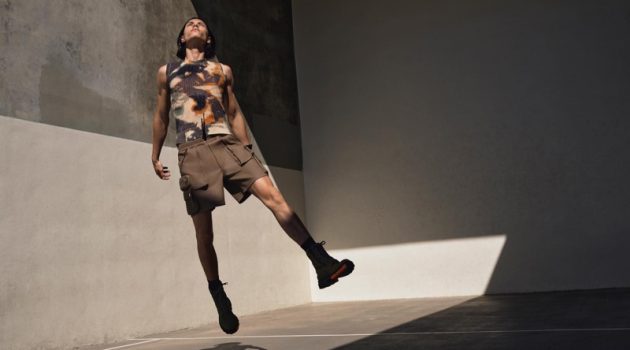 Alpha & Eduards Rock AMIRI Pre-fall '22 Collection Eduards Kraule Model AMIRI Pre-fall 2022 Collection Men