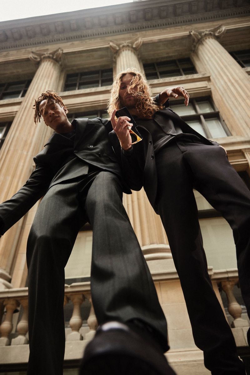 Ty Ogunkoya Aiden Andrews Model Bad Boy Carolina Herrera Fragrance 2022 » Josh, Ty, Aiden & Justin Front Carolina Herrera Bad Boy Fragrance Campaign Ty Ogunkoya Aiden Andrews Model Bad Boy Carolina Herrera Fragrance 2022