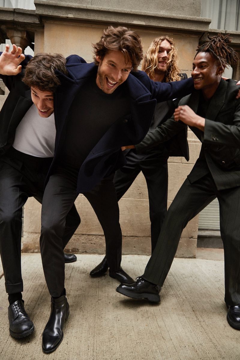Models Justin Eric Martin, Josh Upshaw, Aiden Andrews and Ty Ogunkoya come together for Bad Boy Carolina Herrera. » Josh, Ty, Aiden & Justin Front Carolina Herrera Bad Boy Fragrance Campaign Models Justin Eric Martin, Josh Upshaw, Aiden Andrews and Ty Ogunkoya come together for Bad Boy Carolina Herrera.