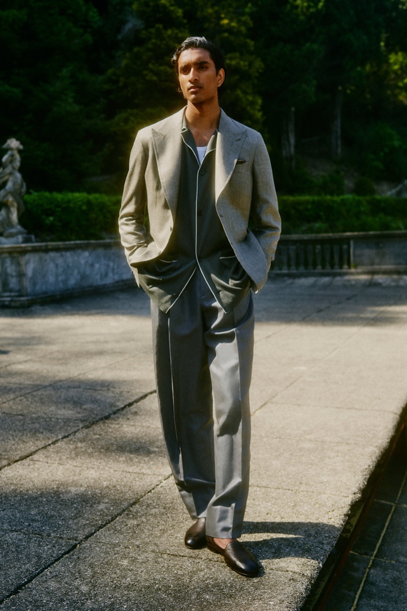 Brioni Collection Spring Summer 2022 Lookbook 033