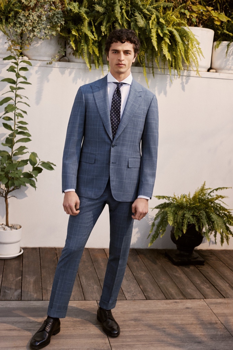 Canali Made to Measure Collection 2022 Alberto Perazzolo Model