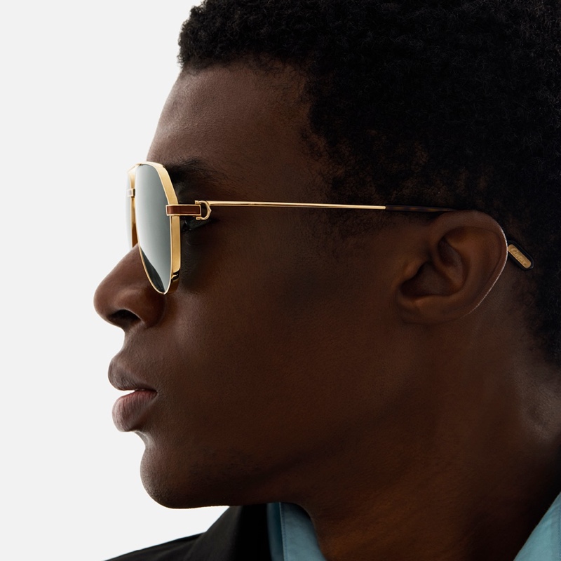 Cartier Eyewear Campaign Men Spring 2022 Jefferson Obuseri Model