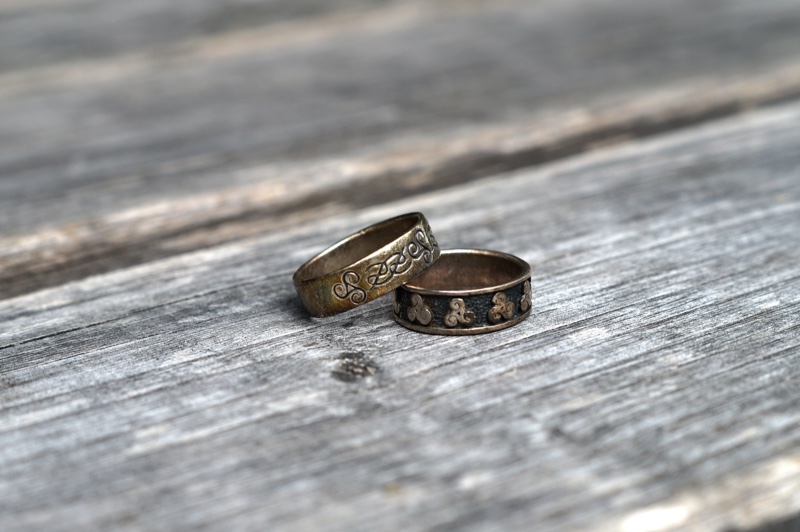 Celtic Wedding Rings Vintage