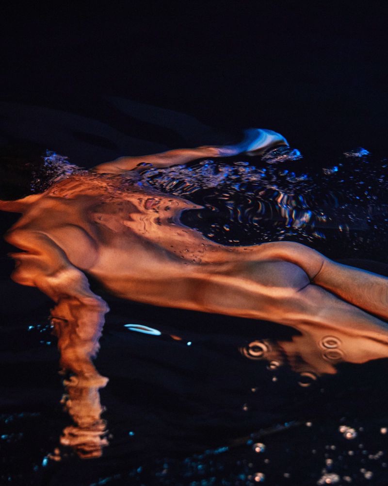 Tobias Sorensen Model Nude Butt 2022 Davidoff Cool Water Reborn Campaign 2022