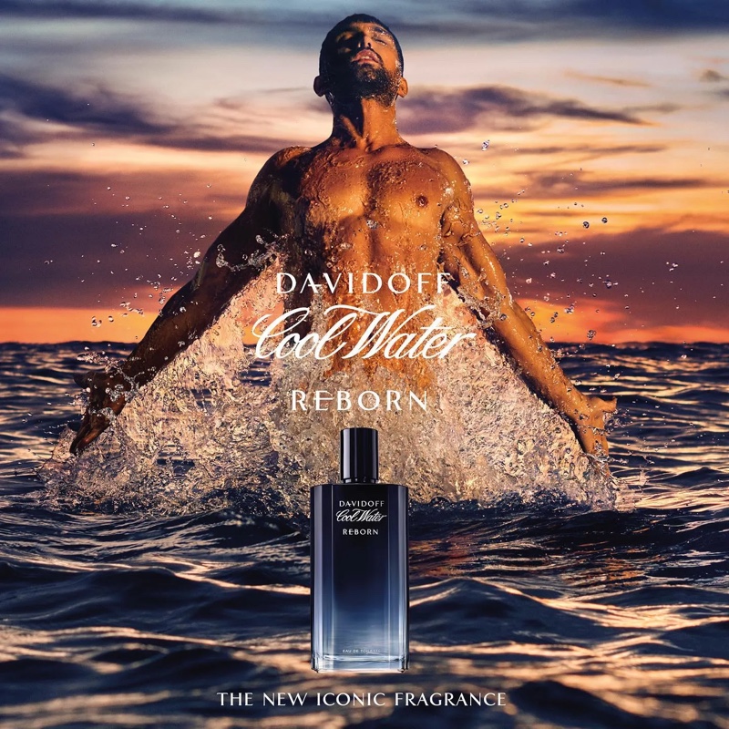 Davidoff Cool Water Reborn Campaign 2022 Tobias Sorensen Model