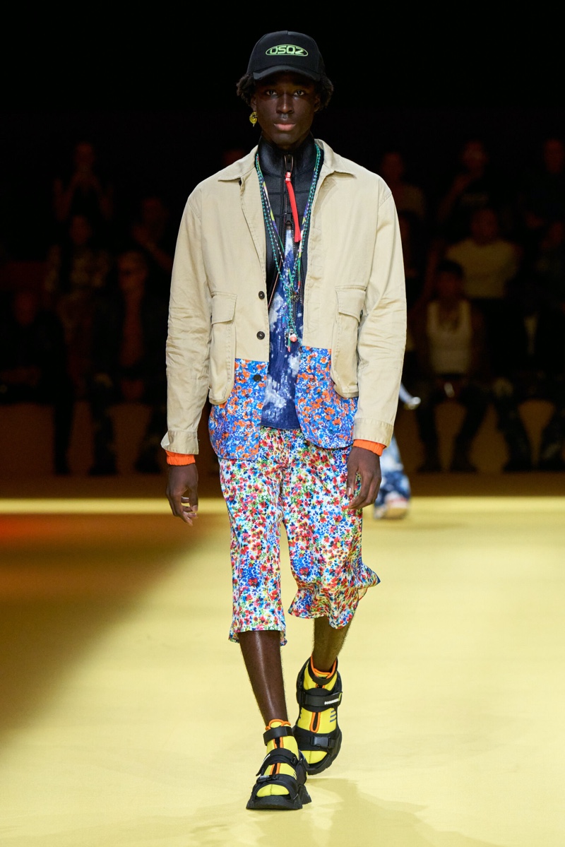 Dsquared2 Embraces an Island Flair for Spring '23 Collection