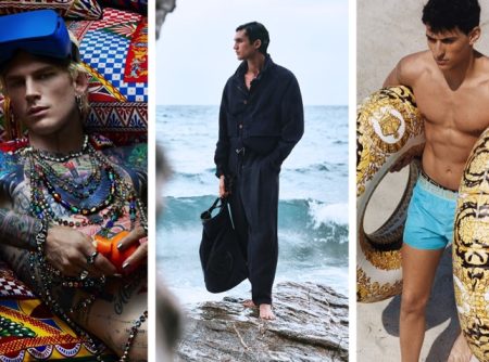 Week in Review: Machine Gun Kelly for Dolce & Gabbana, Giorgio Armani Mare Ad, Versace Beachwear + More