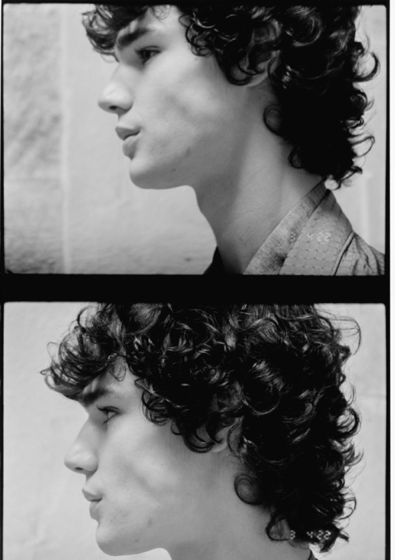 » Fernando Lindez Finds 'Peace in Palma' with Risbel Magazine Fernando Lindez Model 2022 Editorial Risbel 006