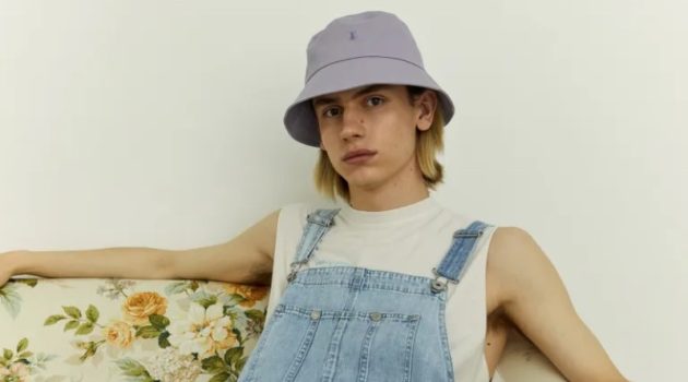 Nostalgia Ultra: H&M Revisits Streetwear Denim overalls make a comeback as Ati Oppelt rocks a pair from H&M's latest arrivals for men.
