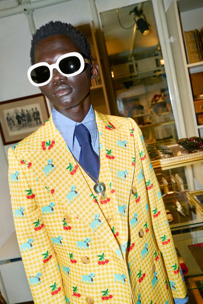 Manyuon Deng Model Harry Styles x Gucci HA HA HA Capsule Collection Collaboration 2022 » Harry Styles x Gucci: See the HA HA HA Collaboration Manyuon Deng Model Harry Styles x Gucci HA HA HA Capsule Collection Collaboration 2022
