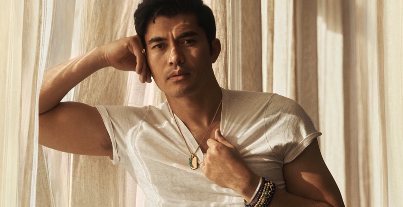 Henry Golding David Yurman 2022 Amulets Collection Men Campaign