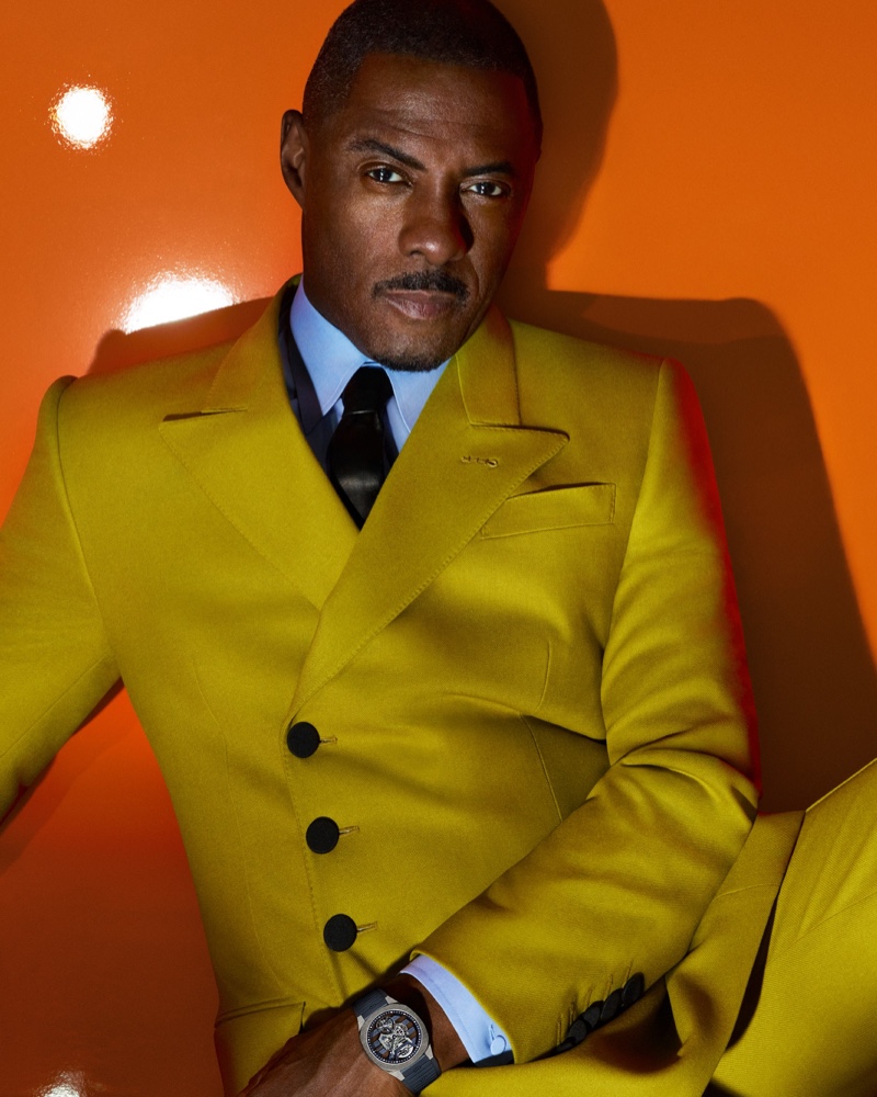 Idris Elba Gucci Campaign 25H Watch