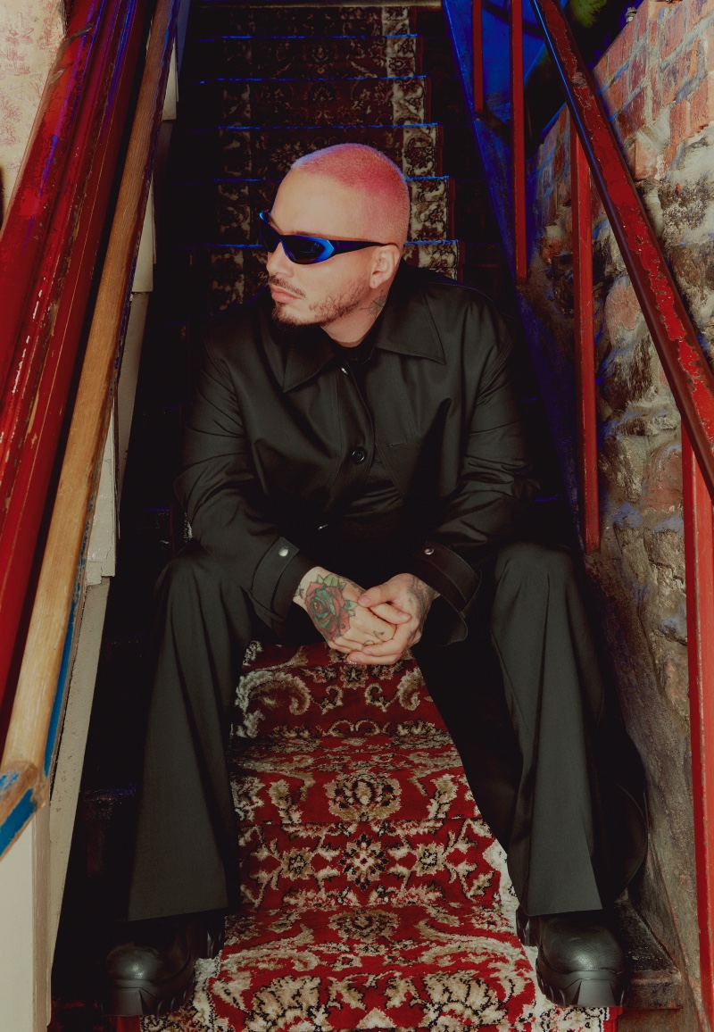 J Balvin Sunglasses Black Outfit SSENSE Photoshoot 2022 » J Balvin Poses for SSENSE, Talks Music & Mental Health J Balvin Sunglasses Black Outfit SSENSE Photoshoot 2022