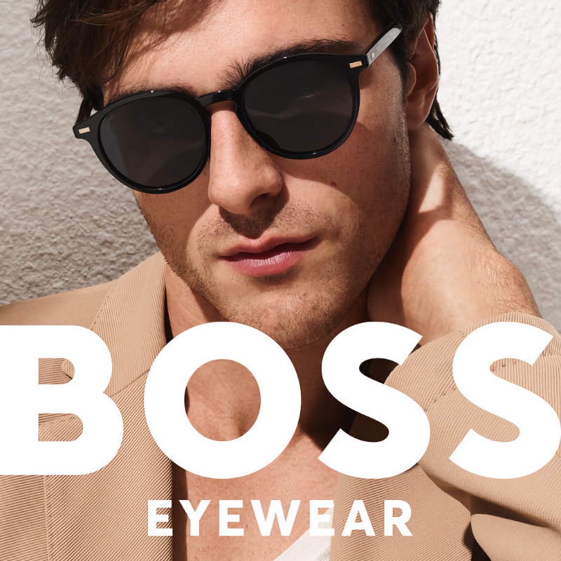Jacob Elordi Sunglasses BOSS Campaign Eyewear 2022