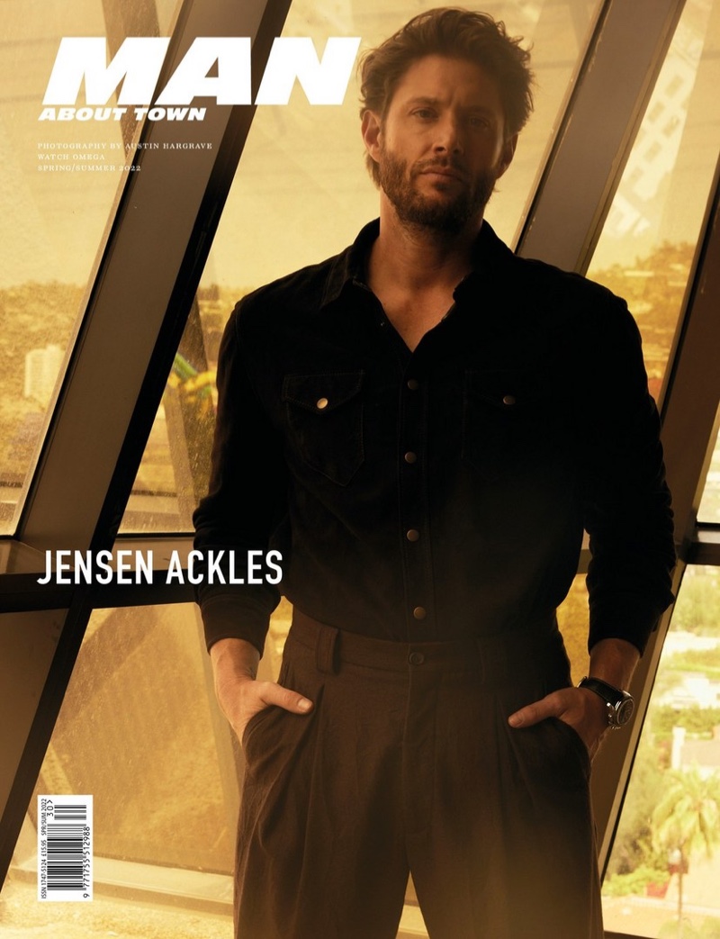 Jensen Ackles Man About Town Cover 2022