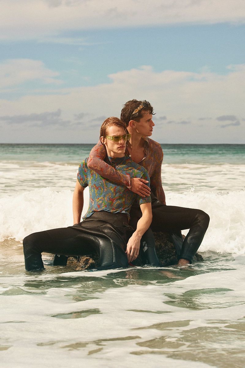 Jordy et Martijn partagent la vedette pour Lewis Magazine
