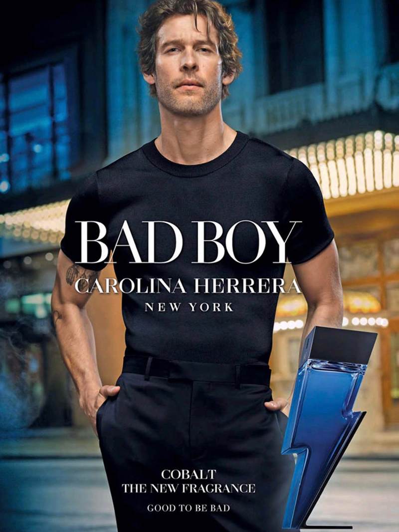 Josh Upshaw Model Bad Boy Cobalt Carolina Herrera Campaign 2022
