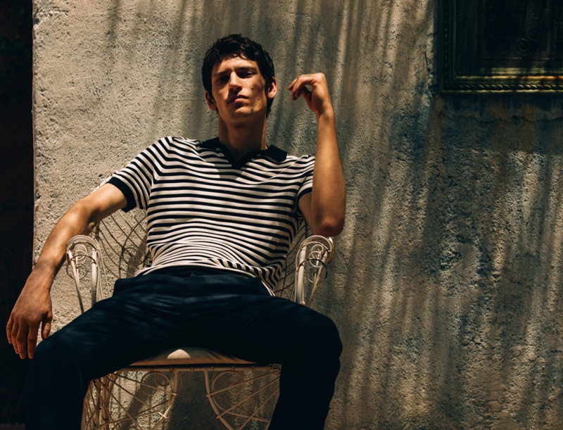 Justin Eric Martin 2022 Massimo Dutti Men Editorial 008