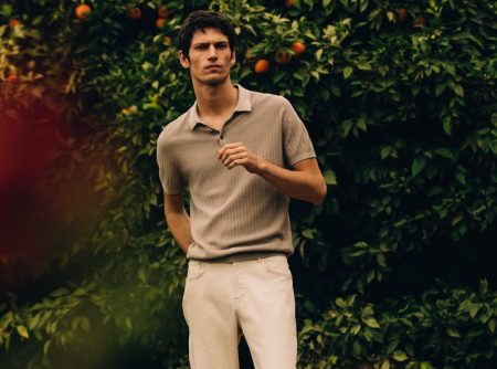 Justin Eric Martin Ventures ‘Through Fields’ in Sleek Massimo Dutti Style