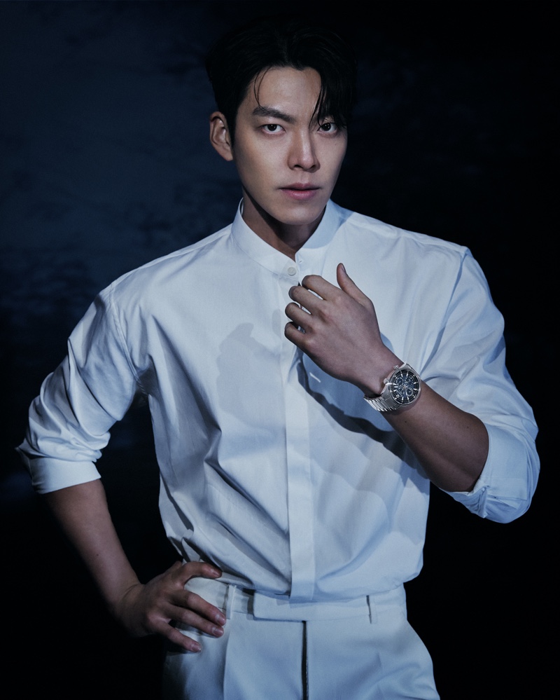 Kim Woo-Bin Jaeger-LeCoultre Polaris Perpetual Calendar Campaign 2022