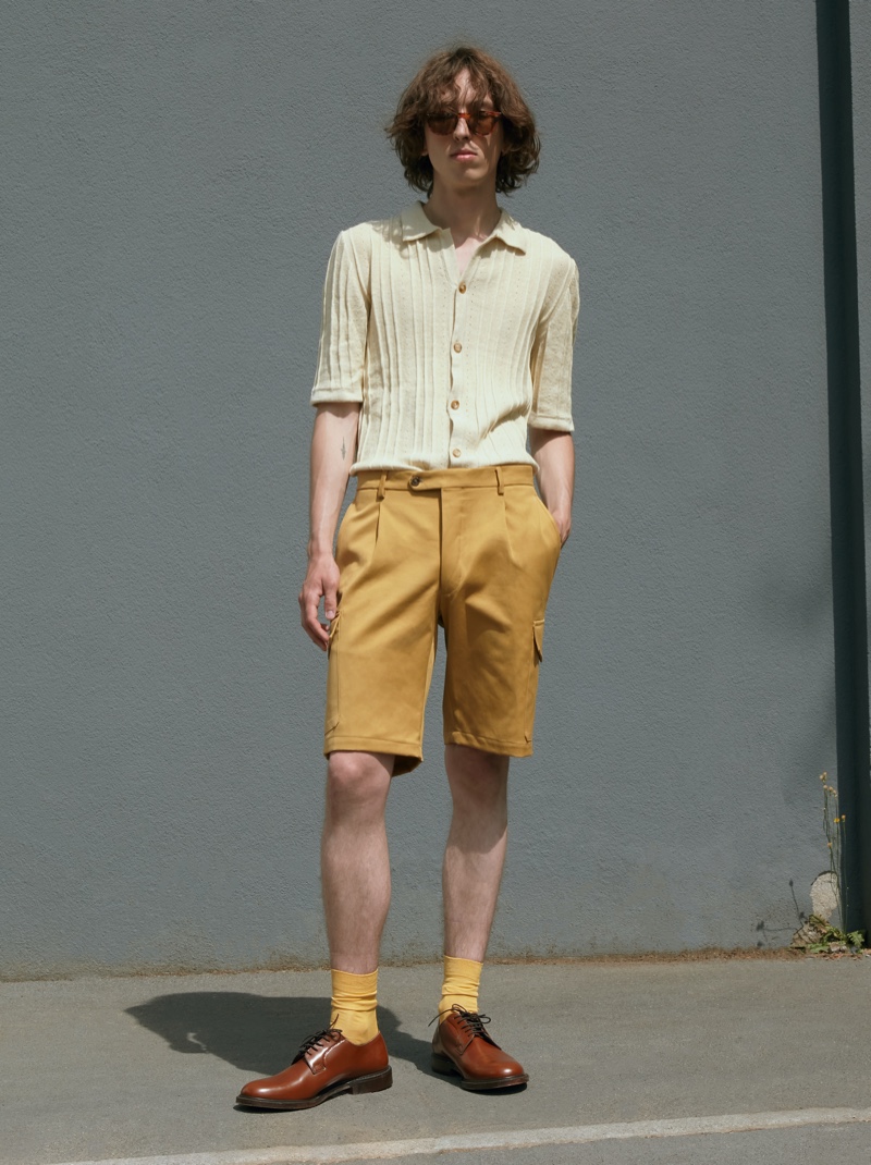 » Luca Larenza Embodies Young & Free for Spring '23 Collection Luca Larenza Collection Spring Summer 2023 Lookbook 001