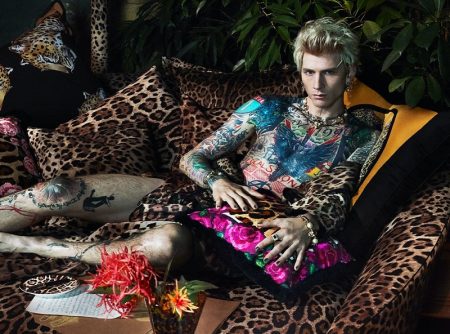 Machine Gun Kelly Naked Nude Dolce & Gabbana Casa Campaign 2022