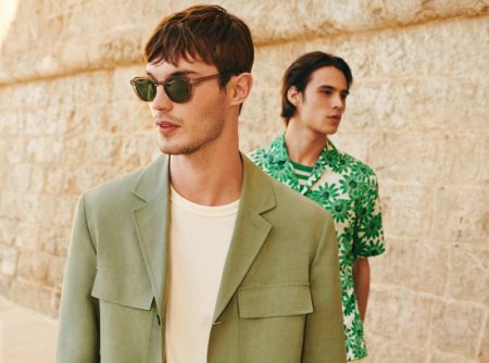 Kit Butler Louis Baines Model Mango Man Campaign Summer 2022