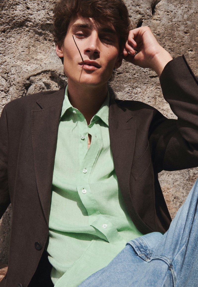 Massimo Dutti Soul Dreams 2022 Editorial Liam Kelly Model 008