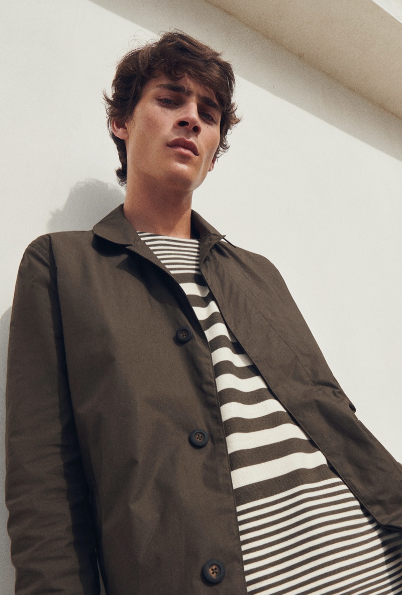 Liam Kelly is Picturesque in Style for Massimo Dutti