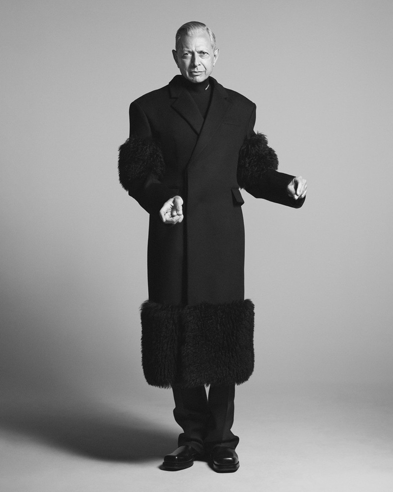 Jeff Goldblum Prada Campaign Men Fall 2022