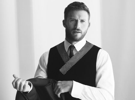 Scott Eastwood Giorgio Armani Campaign Men Fall Winter 2022