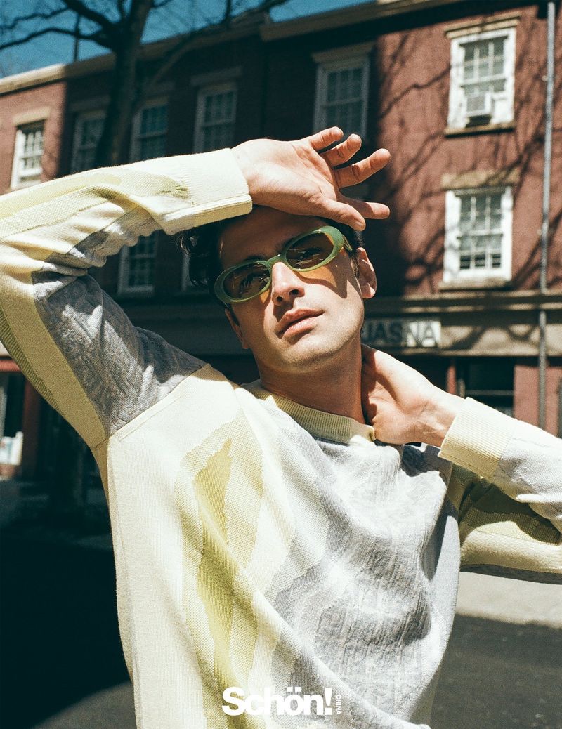 Sean O'Pry Hits the Streets of New York for Schön! China