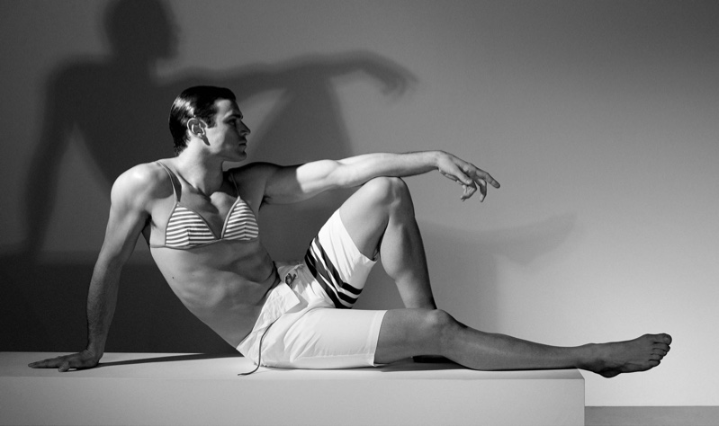 Thom Browne Campaign Swimwear 2022 001 Thom Browne Campaign Swimwear 2022 001