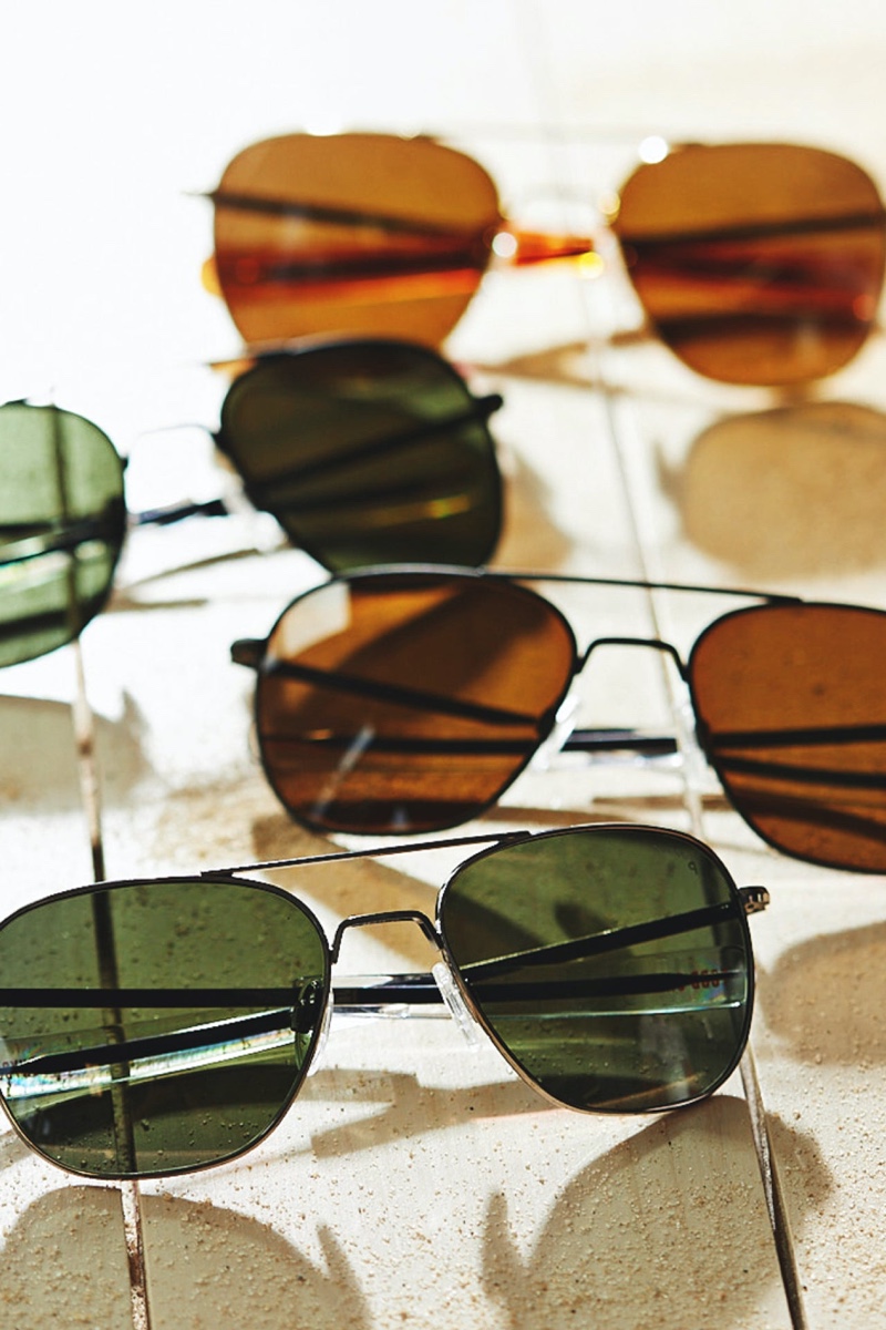 Randolph x Todd Snyder Aviator Sunglasses Collection Men 2022